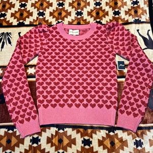hearts sweater